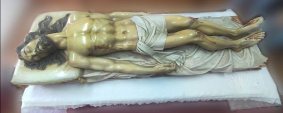 El Obispado de Málaga aprueba la intervención de Cristo Yacente, Sheila Criado será la encargada de restaurar la imagen , 03 Oct 2023 - 09:14