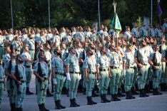 Han formado las cinco compañías de la X Bandera Millán-Astray y los cuatro escuadrones del Grupo de Caballería // Manolo Guerrero