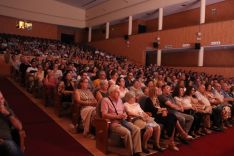 El público rondeño volvió a llenar el teatro municipal el pasado sábado.  // CharryTV