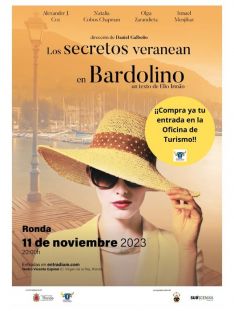 El cartel anunciador de la obra // Ayuntamiento de Ronda