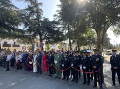 Autoridades civiles y militares han acompañado a la Guardia Civil en el día de su patrona.  // Radio Ronda