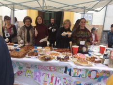 En noviembre recuperarán su tradicional merienda solidaria en la plaza del Socorro.  // El Buen Samaritano de Ronda. 