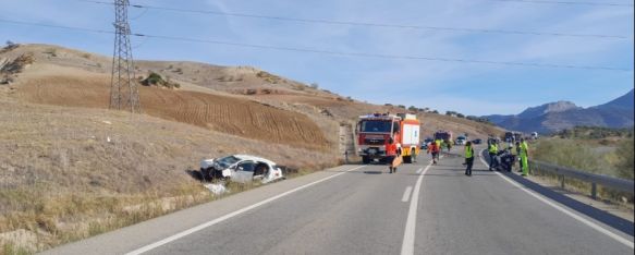 Accidente mortal en la A-357, Un motorista perdió la vida en la mañana de ayer tras colisionar con un turismo en la carretera hacia Ardales, 30 Oct 2023 - 08:51