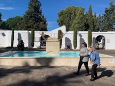 Fuente de la entrada del camposanto rondeño.  // Nacho Garrido