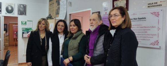 Afammer Andalucía presenta su nueva app en Ronda, Se ha impartido una jornada de formación en la sede local de Cruz Roja para prevenir la violencia de género, 01 Dec 2023 - 17:37