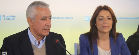 Javier Arenas inicia la campaña electoral con un acto en Ronda, El olvereño ha manifestado que, en caso de gobernar en Andalucía, luchará por la declaración de Patrimonio de la Humanidad y la autovía a Antequera, 09 Mar 2012 - 20:51