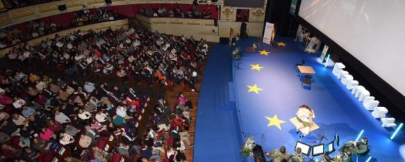 Gran representación de la Ciudad del Tajo en las jornadas nacionales del programa Erasmus, Profesoras del CEP de la ciudad, la directora del Conservatorio y la rondeña Flora Jordán, Asesora Técnica Docente de la Unidad de Apoyo a Dirección del SEPIE, la Agencia Nacional Erasmus+ han estado presentes, 20 Dec 2023 - 18:46