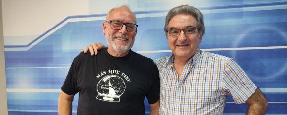 José María Ruiz y Paco Calahorro en el plató de Canal Charry TV.  // CharryTV