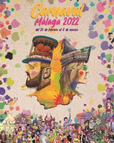 El rondeño fue el autor del cartel del Carnaval de Málaga 2022.  // CharryTV