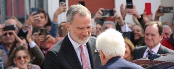 La visita de Felipe VI a la Real Maestranza de Caballería de Ronda en el mes de abril ha sido uno de los acontecimientos más destacados del año.  // Manolo Guerrero