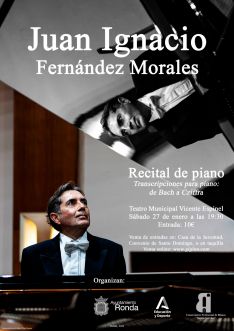 Cartel anunciador del concierto // Ayuntamiento de Ronda