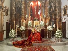 La Alcaldesa Perpetua de Ronda, en su solemne veneración // Hermandad de la Paz