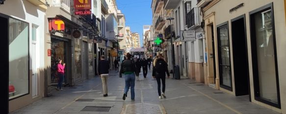 Los hurtos se cometen, en su mayoría, en los negocios ubicados entre el tercer y el quinto tramo esta céntrica vía del Centro Comercial Abierto. // CharryTV