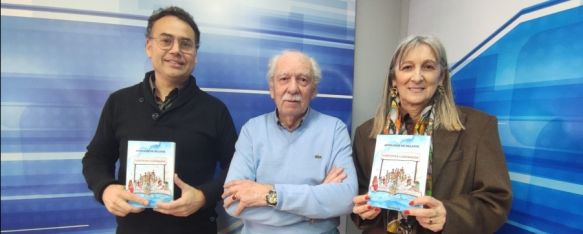 Los escritores Raúl Dueñas e Isabel Cabeza presentan “Cuentistas Ilusionados”, Se trata de una colección de relatos cortos en la que han participado casi una veintena de autores, con ilustración en su portada de Pepe Cabeza, 19 Feb 2024 - 15:31