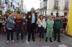 Fernando Romay ha sido el padrino de esta edición de la prueba deportiva.  // CharryTV