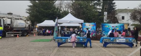 Unos 300 escolares celebran el Día Mundial del Agua en Ronda, Aqualia, con la colaboración del Ayuntamiento, ha organizado una serie de actividades para concienciar a los menores sobre la importancia de este elemento, 22 Mar 2024 - 17:41