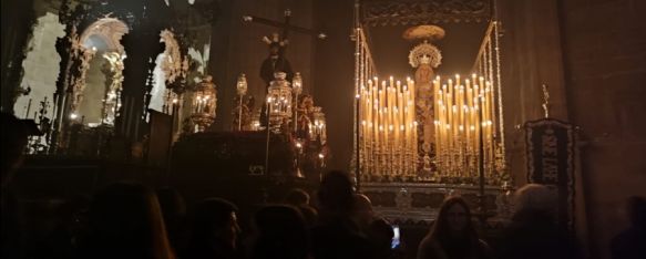 La Vera+Cruz, tampoco procesiona esta Semana Santa , El mal tiempo impide que el Señor del Perdón y María Santísima de las Penas recorran las calles de Ronda , 28 Mar 2024 - 18:22