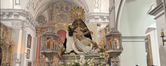 Tampoco pudo ser para las Angustias y el Cristo de los Remedios, El Viernes Santo comienza en Ronda con la decisión de esta hermandad de no procesionar, de nuevo, por culpa de la lluvia, 29 Mar 2024 - 11:09