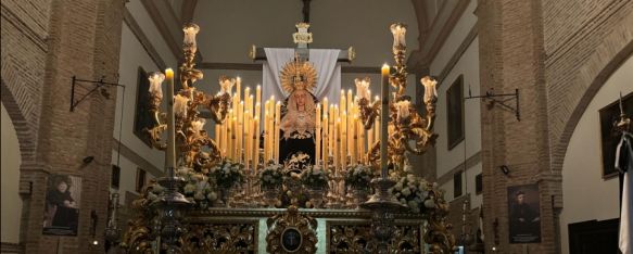 La Soledad tiñe de dolor el Viernes Santo desde su templo, La hermandad no sale a la calle esta Semana Santa, como prácticamente…, 29 Mar 2024 - 20:26