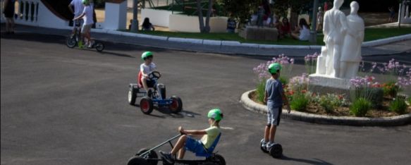 Niños jugando en el campamento rondeño.  // Fundación Unicaja. 