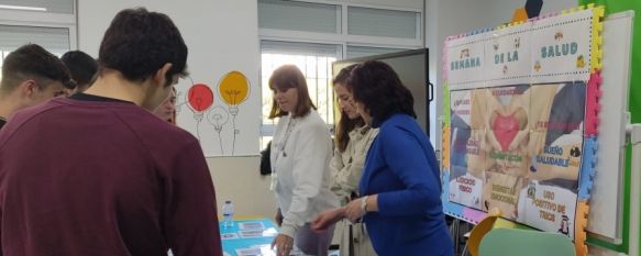 El Área Sanitaria organiza la II Semana de la Salud para estudiantes de secundaria, Se han dispuesto una decena de talleres, en el IES Pérez de Guzmán, para aprender hábitos de vida saludable, 11 Apr 2024 - 09:57