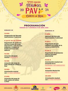 Cartel de actividades del evento // Cañete la Real