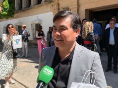 Terence Mariano Blanco, alcalde de Ronda, en una entrevista para Charry TV // Nacho Garrido