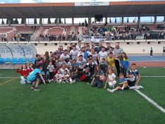 El equipo celebra el cuarto puesto en la tabla clasificatoria que le asegura su participación en los playoffs de ascenso // CharryTV