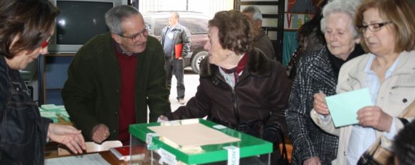 El PP vuelve a ganar unas elecciones en Ronda, pero Griñán gobernará de nuevo, El popular Daniel Castilla, número 8 en la candidatura, será el único Parlamentario de la comarca, 25 Mar 2012 - 22:27