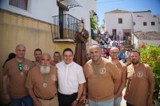 Tanto la imagen del religioso como el trono fueron donados por una familia del pueblo tras la beatificación de Fray Leopoldo // José Antonio Gallardo