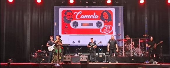 El dúo madrileño Camela encandila a Ronda con su concierto, El recinto ferial Ángel Harillo vibró con los grandes éxitos de Dioni Martín y Ángeles Muñoz en la gira conmemorativa de sus 30 años de carrera, 16 Aug 2024 - 15:25