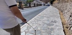 El rondeño no entiende por qué no se ha actuado en espacios tan peligrosos como éste de la Cuesta de las Imágenes. // CharryTV