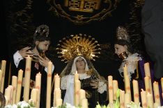 Nuestra Señora de la Soledad lucía esplendorosa. // CharryTV