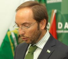 El Secretario Comarcal en Funciones del PA, Daniel Harillo. // CharryTV