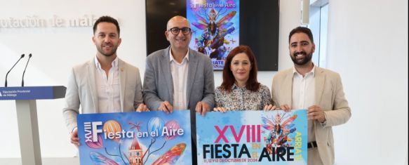 El vicepresidente y diputado de Cultura, Manuel López Mestanza; el alcalde de Arriate, Francisco Javier Anet, y la responsable de Artes Escénicas de la Fundación Unicaja, Gema Domínguez, han presentado el cartel y la programación // Diputación de Málaga El vicepresidente y diputado de Cultura, Manuel López Mestanza; el alcalde de Arriate, Francisco Javier Anet, y la responsable de Artes Escénicas de la Fundación Unicaja, Gema Domínguez, han presentado el cartel y la programación // Diputación de Málaga