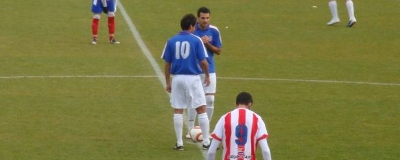 Salva García anotó el único gol rondeño en la primera mitad.  // CharryTV