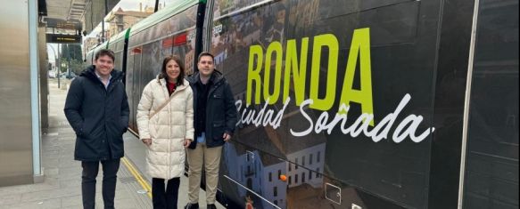 Ronda, de cine en Granada, por la celebración de la gala de los Goya, Esta campaña de promoción mostrará imágenes emblemáticas de la ciudad en el metro de la capital nazarí, hasta el 16 de febrero, 20 Jan 2025 - 17:04