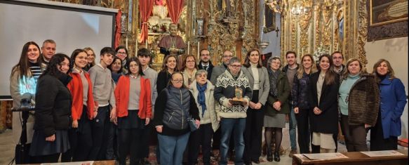 El colegio Sagrado Corazón reconoce a Fundación Asprodisis con el I Galardón Spínola, El acto de entrega ha tenido lugar en el Santuario de la Virgen de la Paz, 20 Jan 2025 - 18:10