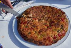 Sopa cuajada de espárragos que elaboran en Hotel El Horcajo.  // CharryTV