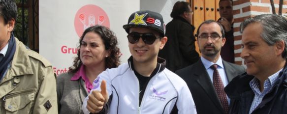 Jorge Lorenzo inaugura el tramo experimental para motos de Montecorto, En las mejoras del trazado, de 4,8 kilómetros de longitud, se han invertido casi 1,6 millones de euros, 30 Apr 2012 - 18:14