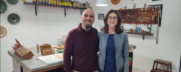 Artesamart, una tienda taller con una vocación divulgativa, “Ronda ha sido una de las mayores plazas de curtiduría de Andalucía y queremos que lo siga siendo”, aseguran Fran y Belén, los propietarios de este negocio que ha comenzado una nueva etapa en otra ubicación, 26 Feb 2025 - 12:21