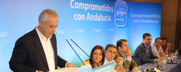 Los parlamentarios andaluces del PP se reúnen en Ronda, Arenas ve en el 