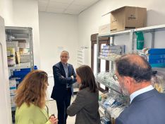 La base cuente con una UVI Móvil de Soporte Vital Avanzando y con un equipo de sanitarios // Diputación de Málaga