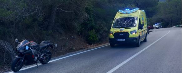 Dos nuevos accidentes de tráfico en la A-377 este domingo, Un motorista y el conductor de un coche tuvieron que ser atendidos…, 05 May 2025 - 08:32
