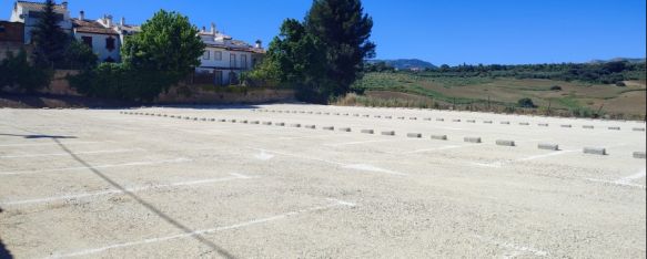 Finaliza el acondicionamiento de la zona de aparcamientos en la calle Prado, Hoy se ha abierto al público este nuevo espacio en el barrio…, 20 May 2025 - 16:44