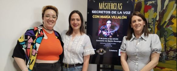 Academia Golden organiza una masterclass de canto con María Villalón