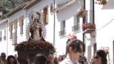 Virgen de la Salud irá acompañada de vecinos y de una banda de música.  // CharryTV