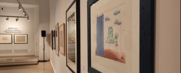 La exposición GRÁFIKA llega al Museo Fundación Unicaja Joaquín Peinado, La muestra, que cuenta con obras de Tàpies, Miró, David Hockney…, 02 Jun 2025 - 17:05