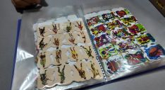 Los tradicionales cromos han vuelto a ser demandados por clientes de todas las edades. // CharryTV