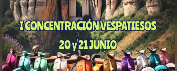 Organizan para este fin de semana la primera Concentración Vespa Tiesos , Más de un centenar de vehículos van a participar en el primer…, 19 Jun 2025 - 11:50
